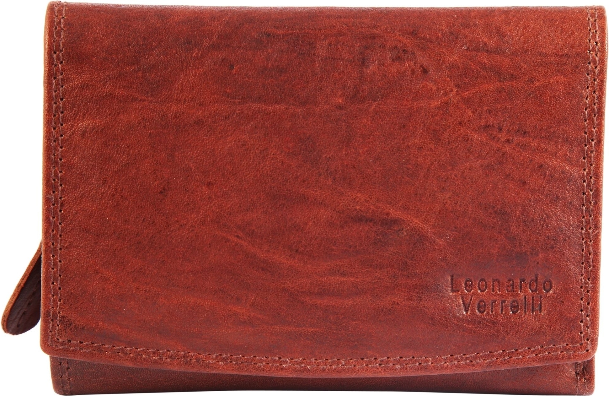 Leonardo Verrelli Damen Geldbörse aus Echtleder mit RFID-Schutz