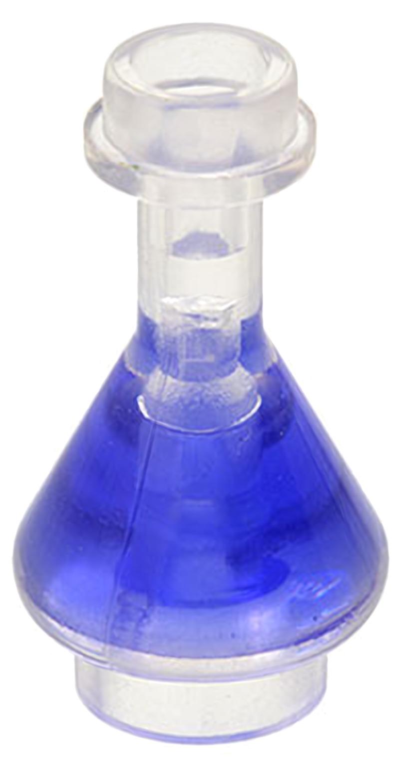 LEGO Transparent Minifigure, Utensil Flasche, Erlenmeyer Flask (93549pb02) –