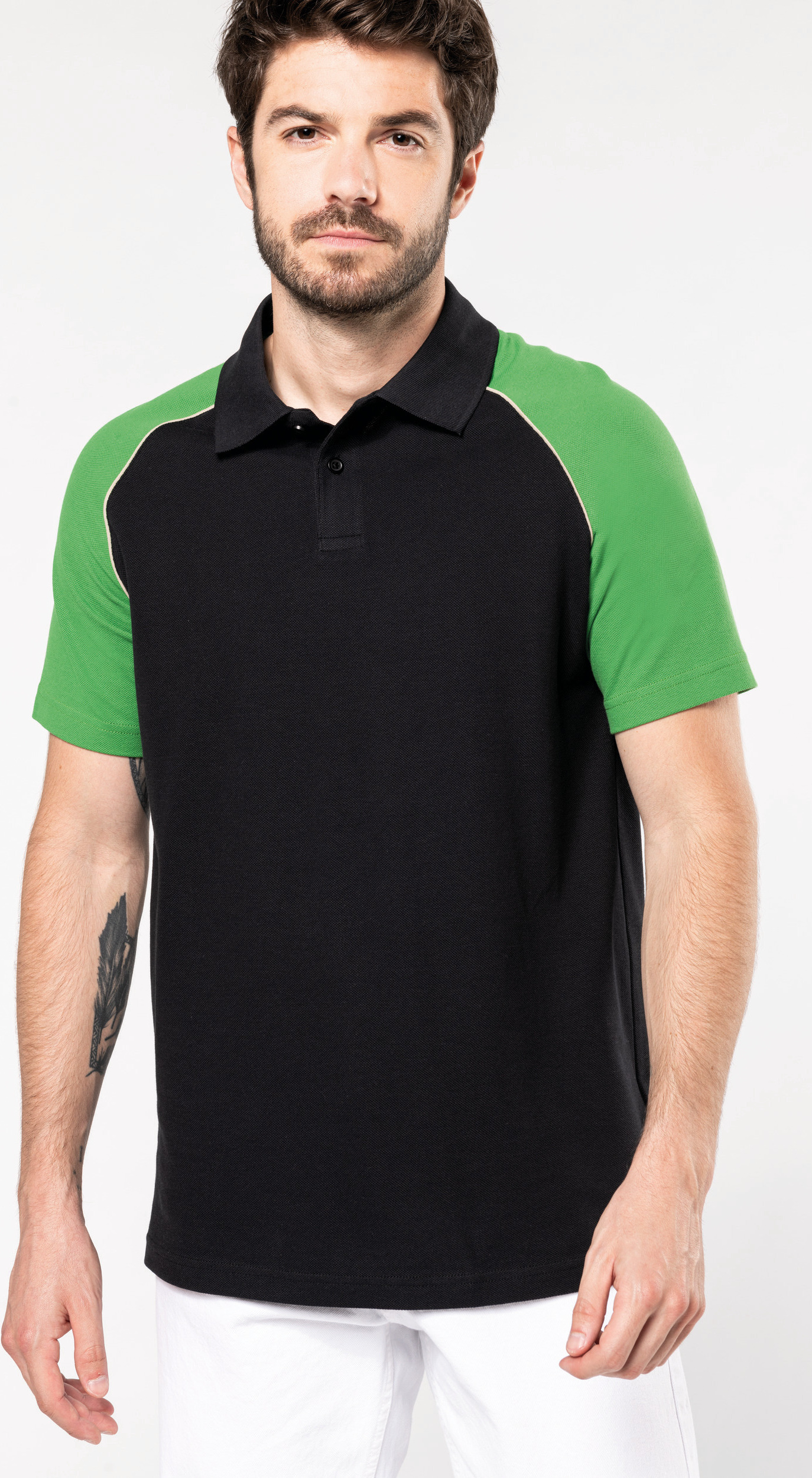 Kariban Baseball > Kurzarm Poloshirt ep-91222