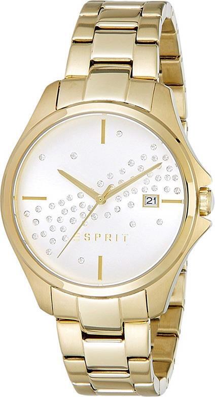 Esprit Cecilia ES108432001 Zlaté dámske hodinky Náramkové hodinky Quartzové hodinky