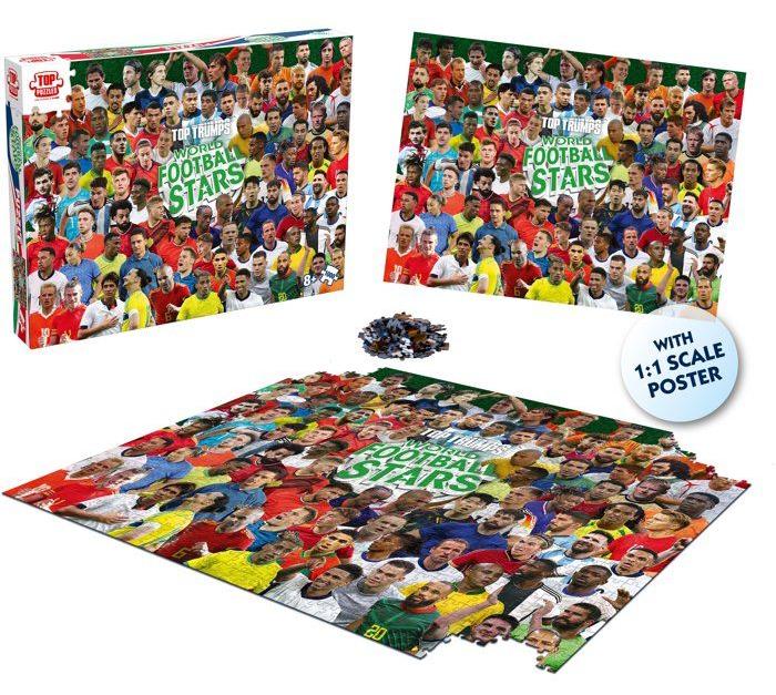 Winning Moves Puzzle – GEWINNSPIELE – Weltfußballstars 2026 – 1000 Teile – Ab 8 Jahren OC-WIN5036905063449