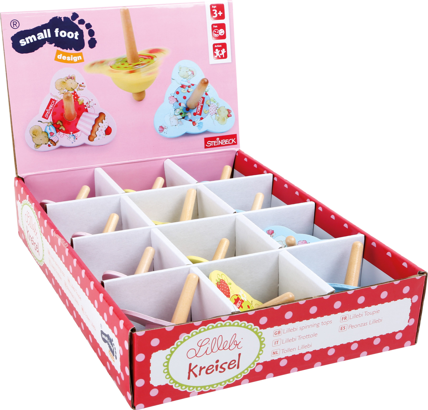 Lillebi|small foot Display Lillebi Kreisel 1257