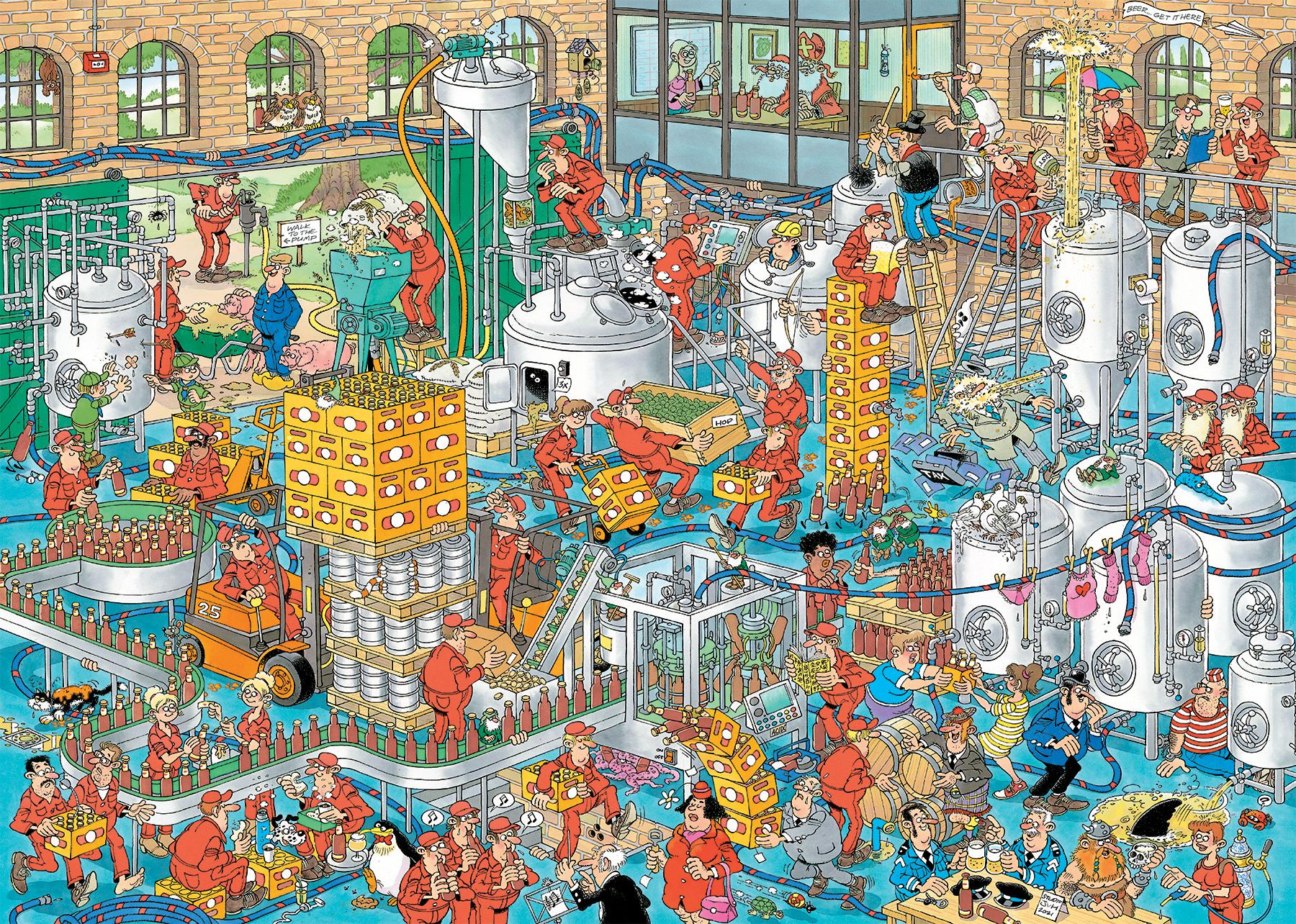 Jumbo Spiele JUMBO Puzzle JVH Craft Brewery 1000 Stü ck 1110100610