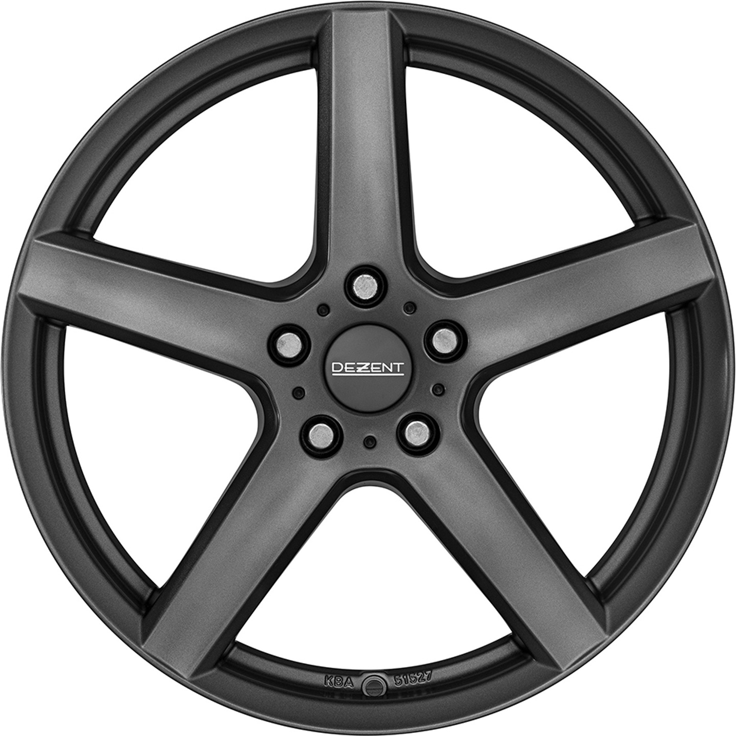 4 Dezent TY graphite Felgen 8.0Jx18 5x112 für Cupra Ateca Born Formentor Leon 4-TTYG8GA35