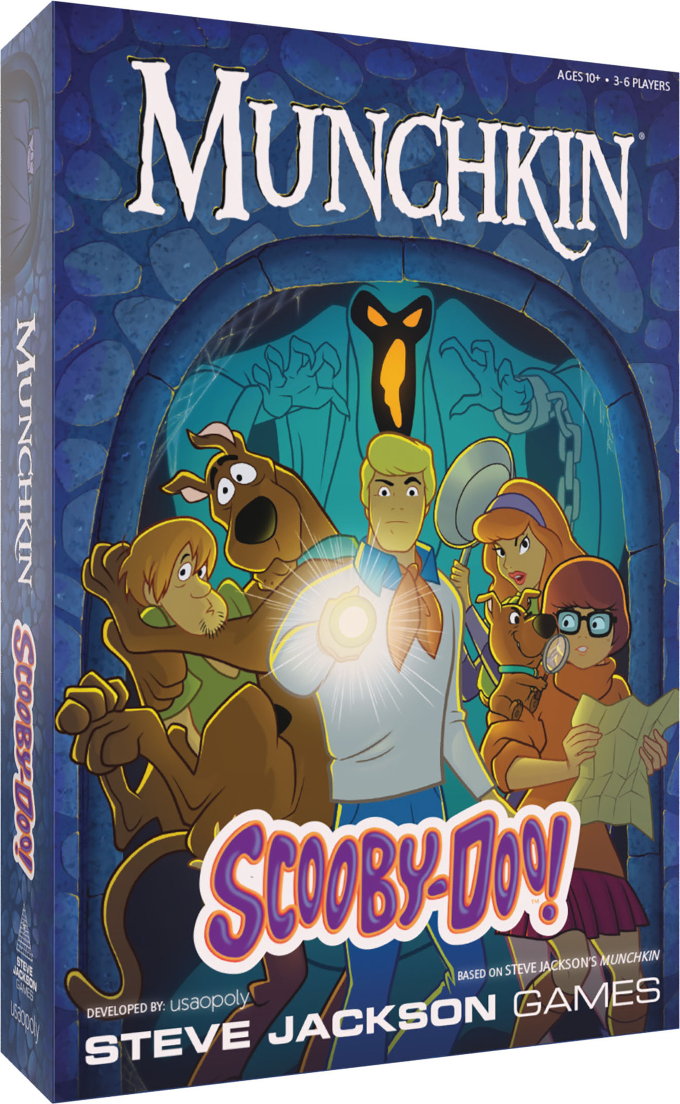 USA-OPOLY Munchkin : Scooby-Doo!, Kartenspiel, Rollenspiele, 10 Jahr(e), 60 min TOP-MU008