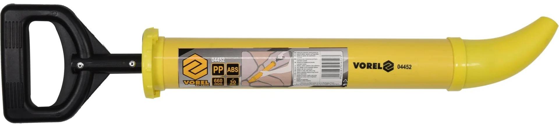 Mamuth HANDPRESSE Für Baumaterialien Ø60Mm L660Mm Spritzdüse Für Gips Mörtel Spachtelma
