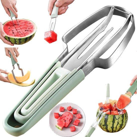 OEM Drei-in-eins-Fruchtzüchter - Rvs - Allzweckgerät - Multifunktionsfruchtzüchter - Tragbar - Für Wassermelonen und Mangos 2026