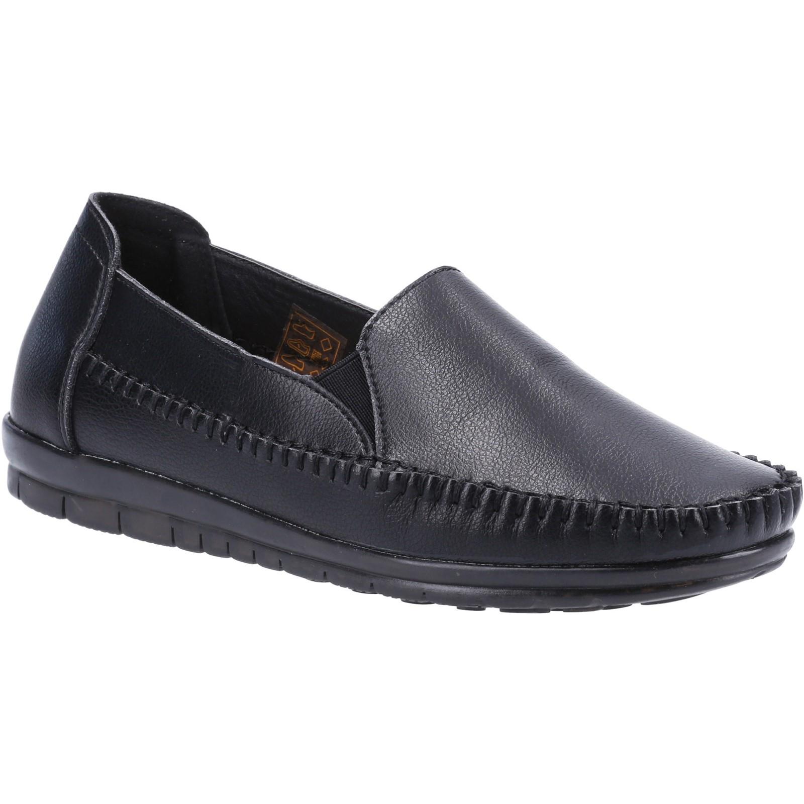 Fleet & Foster - Dámske nízke topánky "Shirley", kožené FS7818 (35,5 EU) (Black)
