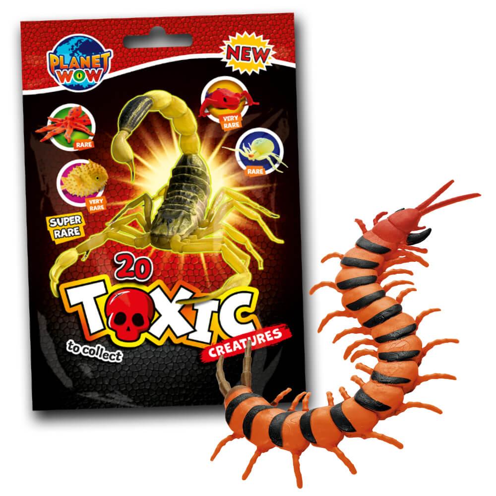 Panini Toxic Creatures Sammelfiguren - Planet Wow - Figur 20. Scolopendra Morsitans