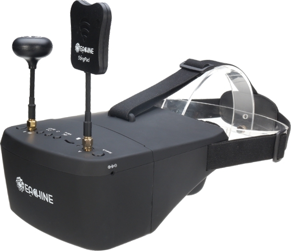 Eachine EV800D 5.8G 40CH 5 Zoll 800 * 480 Video-Headset HD DVR Vielfalt FPV Brille RC Drohne Teile qwff123545