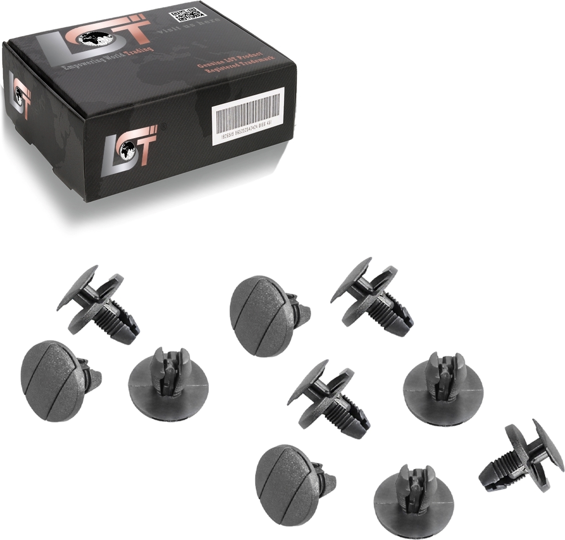 LST 10x Für Citreon C5 RD Hecktür Heckklappen Befestigung Clips CL-00346-011 x10