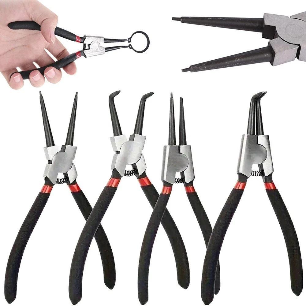 TWINKLE FORCE 4 Stück Sprengringzangen Set Sicherungsring Zange Sprengringzange Seegeringzange