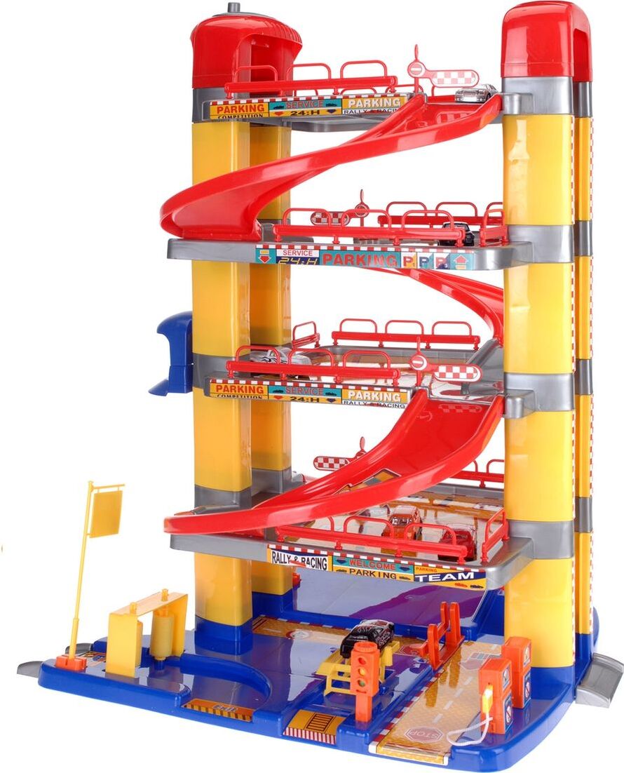 Koopman Garage 68x57x61cm Auto Spiele Kinderspielzeug Parkhaus Spielgarage Autogarage 606085