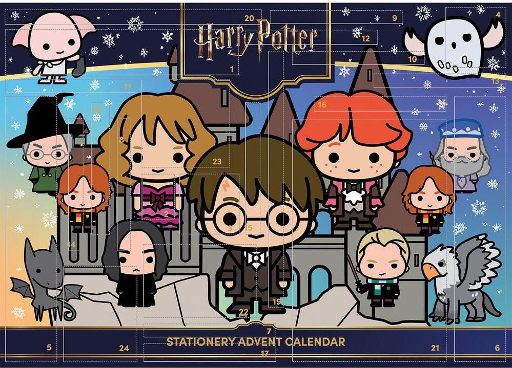 Northix Harry Potter Adventskalender mit 24 thematischen Geschenken und Überraschungen