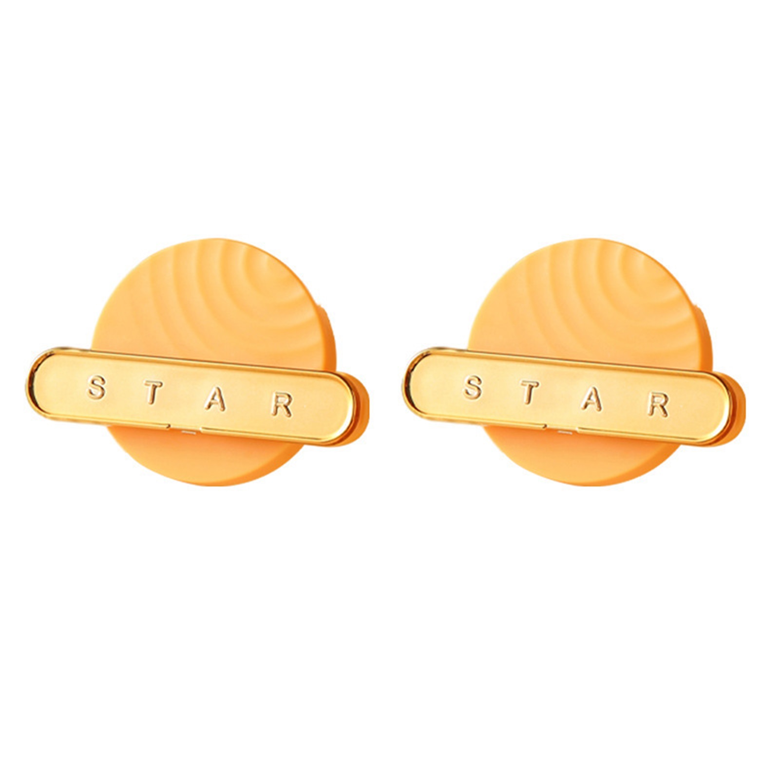 Stuttg 2pcs/Set Cable Organizer Self Adhäsive Multifunktionale Hüften einfach zu Kabelklemme für Desktop aufzutragen-Gelb 3085981@Stuttg