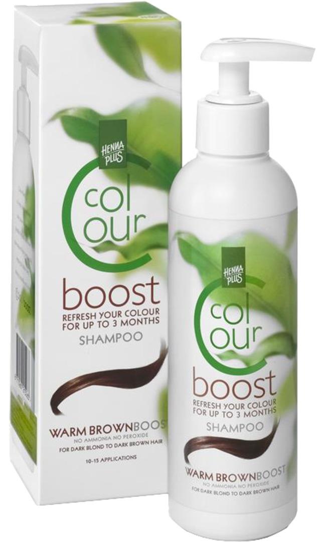 Henna Plus Hennaplus Colour Shampoo Boost warm brown 200 ml 01149655