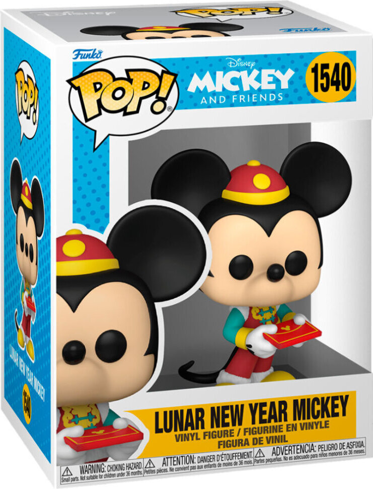 Funko Mickey ATW POP! Disney Vinyl Figur Lunar New Year Mickey 9 cm 122