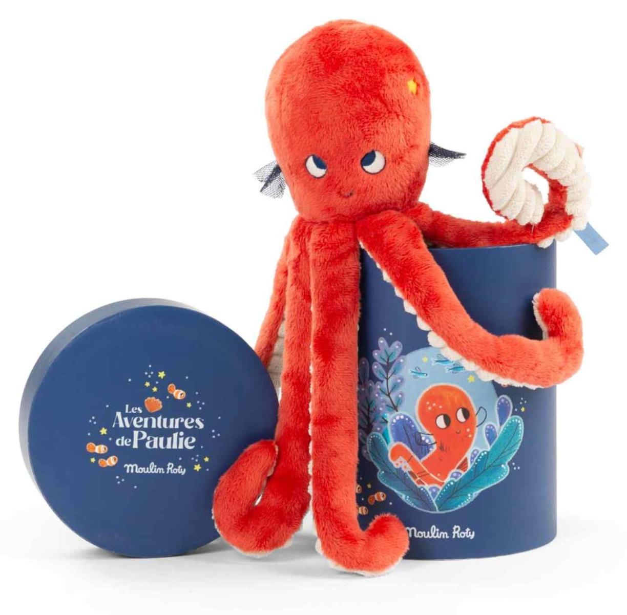Paulie der Tintenfisch in der Box, Moulin Roty
