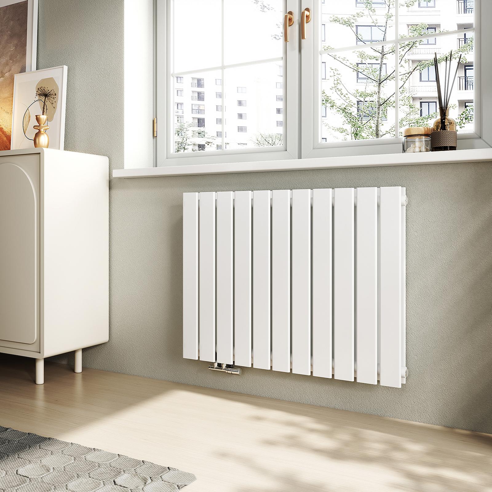 Emsik Radiator EMKE Radiátor 630x850mm Biely 1136W Dvojvrstvový