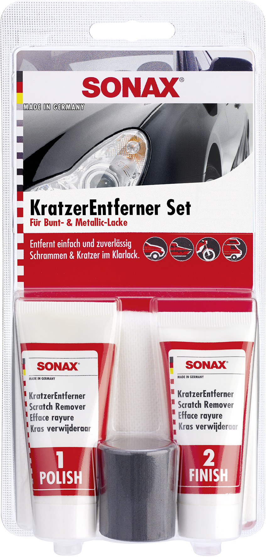 Sonax Kratzer-Entferner-Set Lack (2x 25ml)