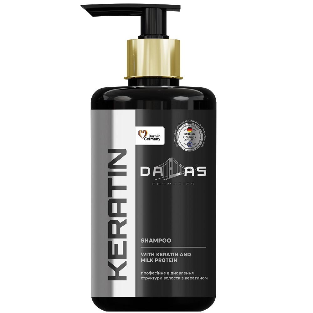 Dalas Keratin Szampon do włosów suchych i zniszczonych, 970ml