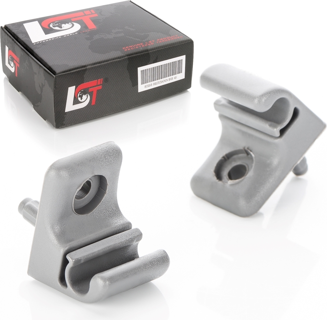 LST 2x Sonnenblendenhalter Sonnenblenden Halterung Clips für LANCIA Y Y10 BJ 98-00 CL-01726-002 x2