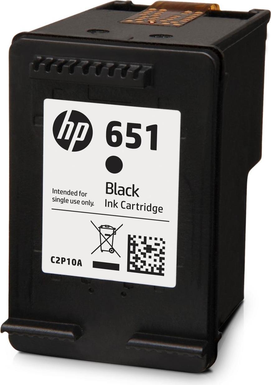 HP 651 Schwarz Originalpatrone C2P10AE