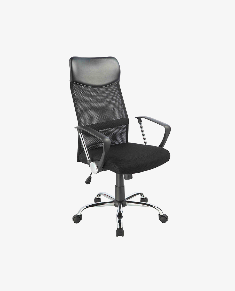 Kancelárske kreslo Manažérske kreslo Ergonomická hojdacia funkcia v čiernej farbe Duhome 0341 Kancelárska stolička Kancelárske kreslo Otočné kreslo Herné kreslo Kancelárske kreslo - Duhome
