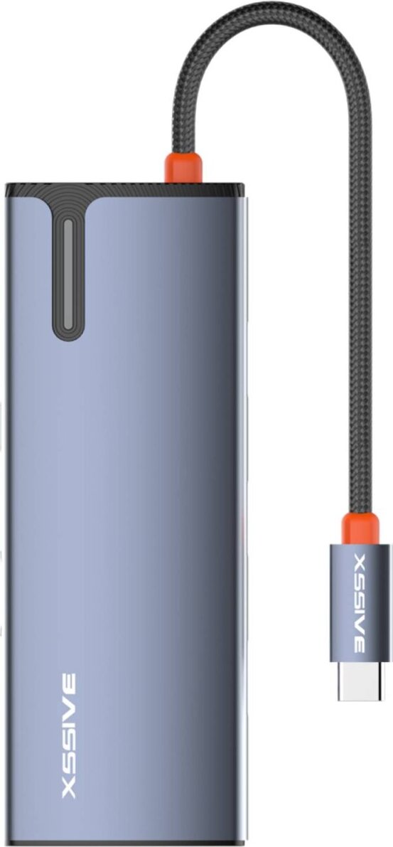 rozbočovač 6 v 1 USB-C - multifunkčný rozbočovač s HDMI, RJ45, Power Delivery a USB 3.0