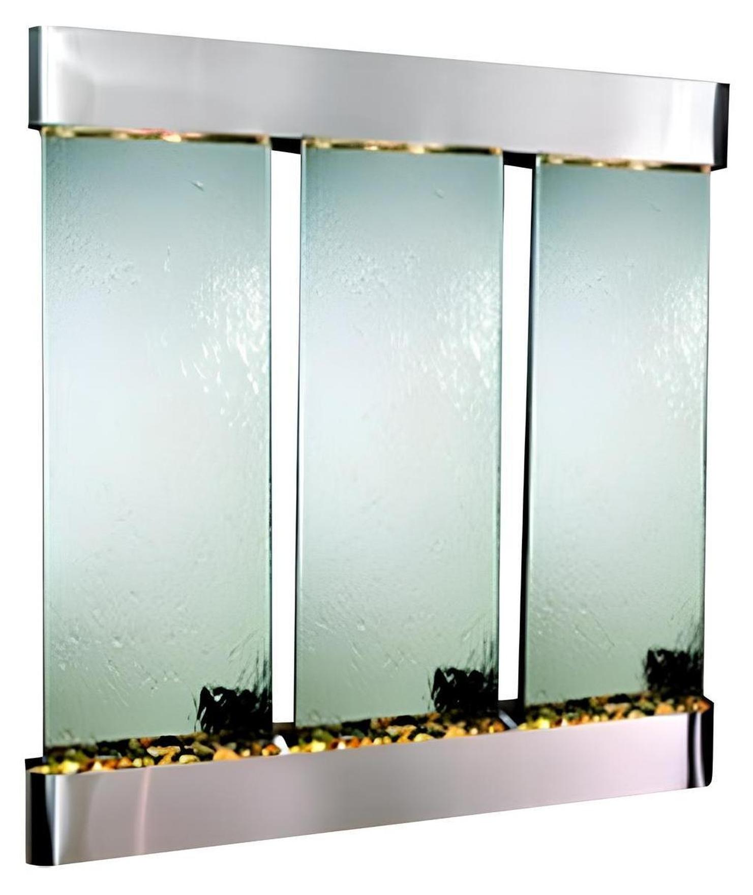 AEA Led Wasserwand Design Wasser Säulen Wasserfall Bild Rahmen 56*117 Water Wall Neu JVM4062292274992