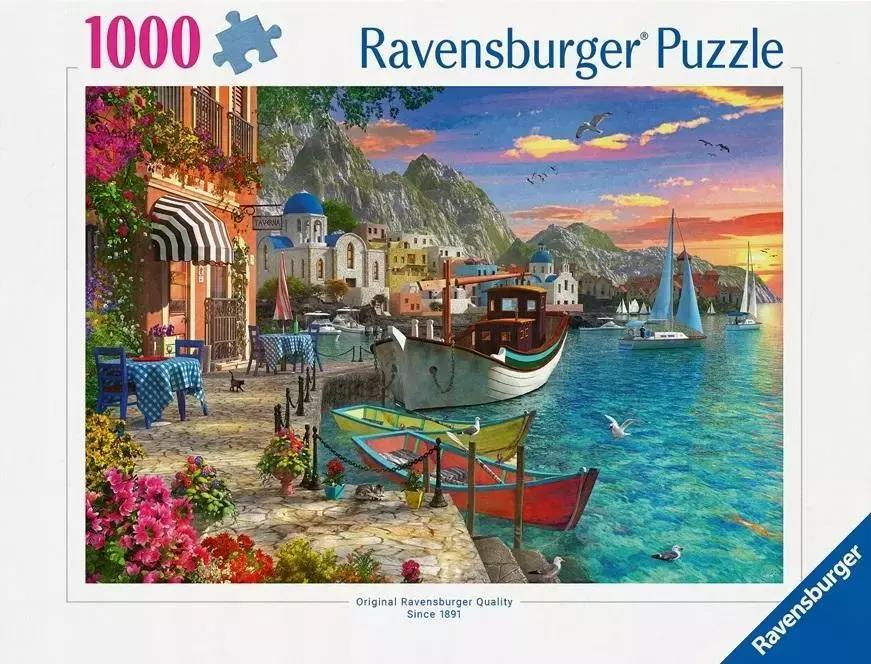 Ravensburger Spielverlag Ravensburger Puzzle 1000 Magnificent Greecebeschdigt 12000470,