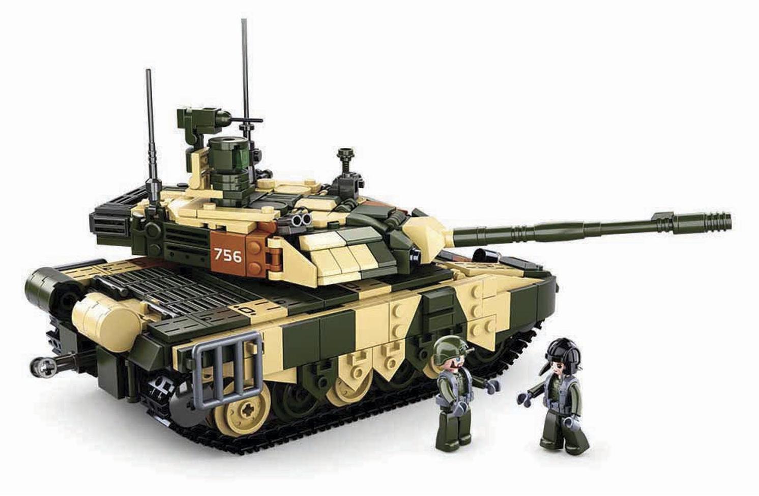 Sluban 0756 - Großer Kampfpanzer - Neu 2499438