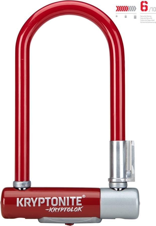 Kryptonite KryptoLok Mini-7 Bügelschloss merlot Rot 002024