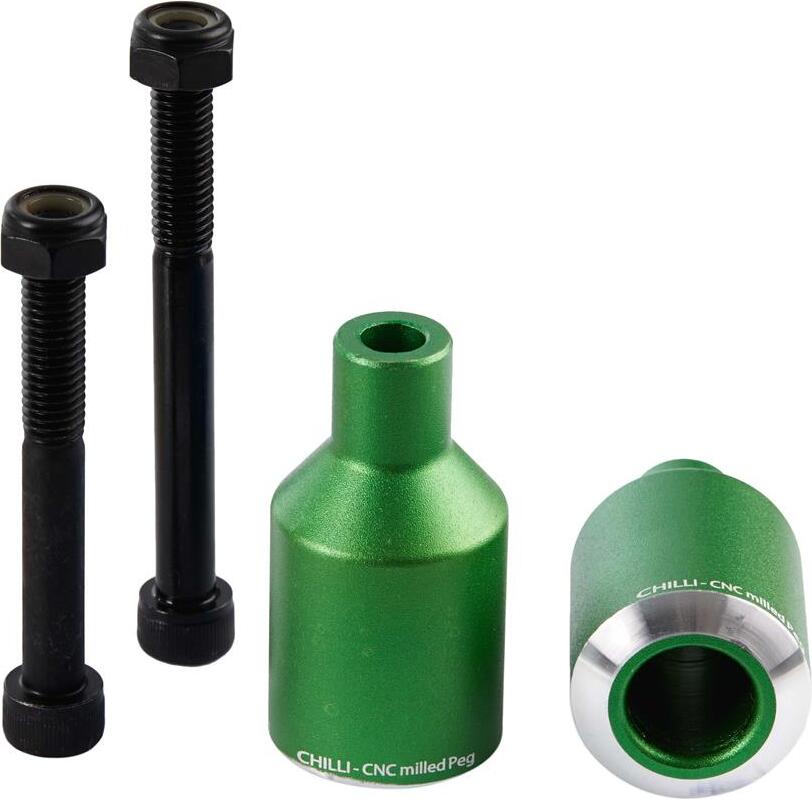 Chilli Pro Scooter Chilli Stunt Scooter Pegs - Rocket Grün