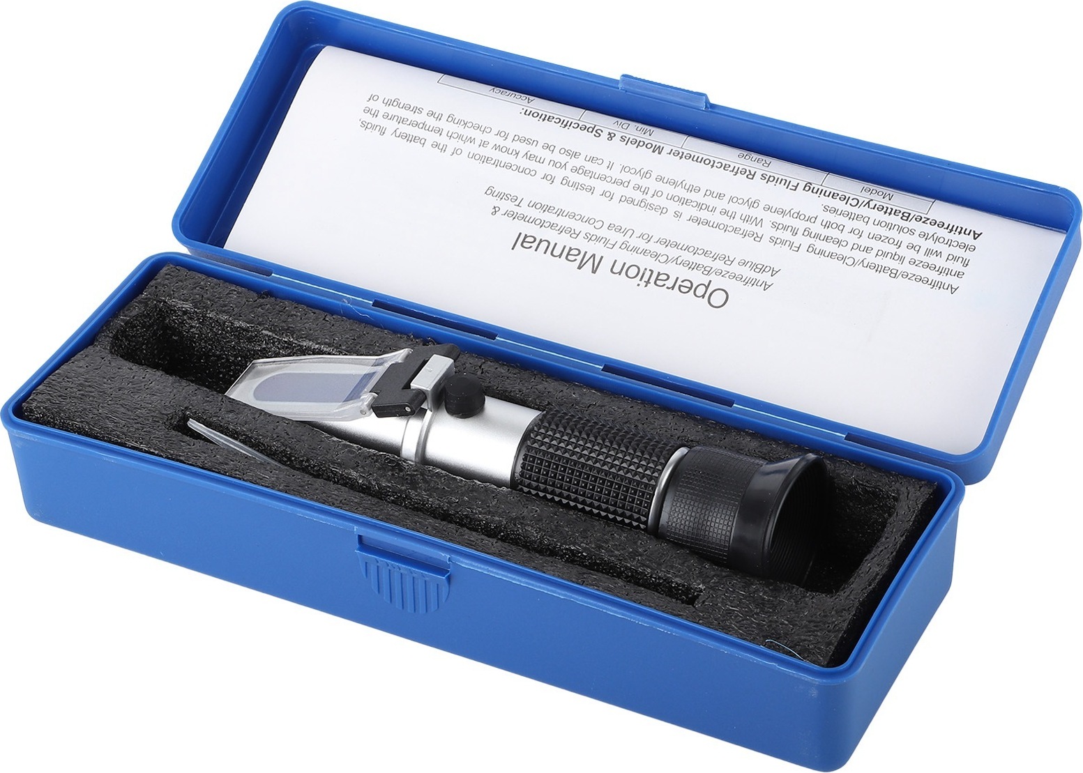 Cocosity Frostschutz-Refraktometer,Kfz-Frostschutz-Refraktometer,Elektrolyt-Refraktometer,Test-Refraktometer,Kfz-Flüssigkeiten-Refraktometer,Kfz-Zubehör