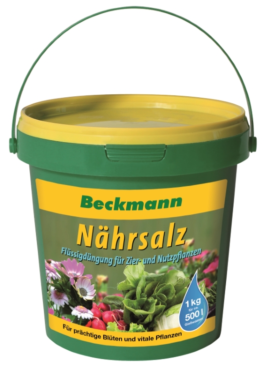 Beckmann Nährsalz Dünger für Nutz- und Zierpflanzen 1 kg 10375