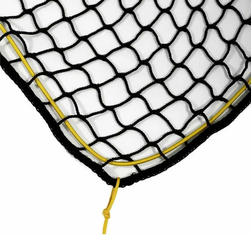 Boni-Shop® Abdecknetz knotenlos m. Expanderseil 3 x 3,5 m 9436