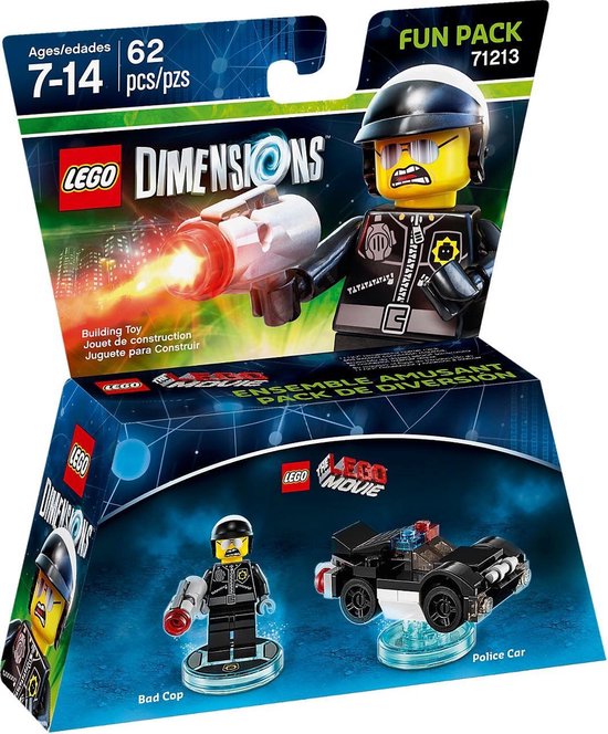 Lego Dimensions Fun Pack Lego Movie Bad Cop