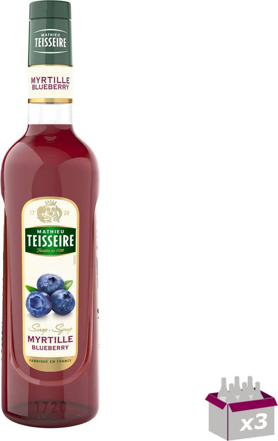 Los 3 - Teisseire - Bilksirup - 70cl