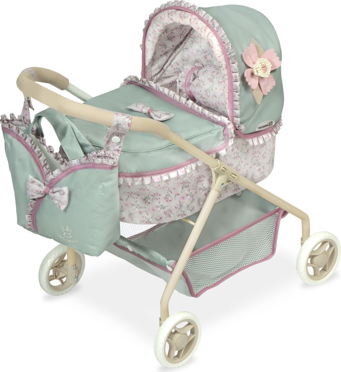 DE CUEVAS TOYS DeCuevas 86045 My First Doll Kinderwagen mit Tasche und Zubehör 1346071453