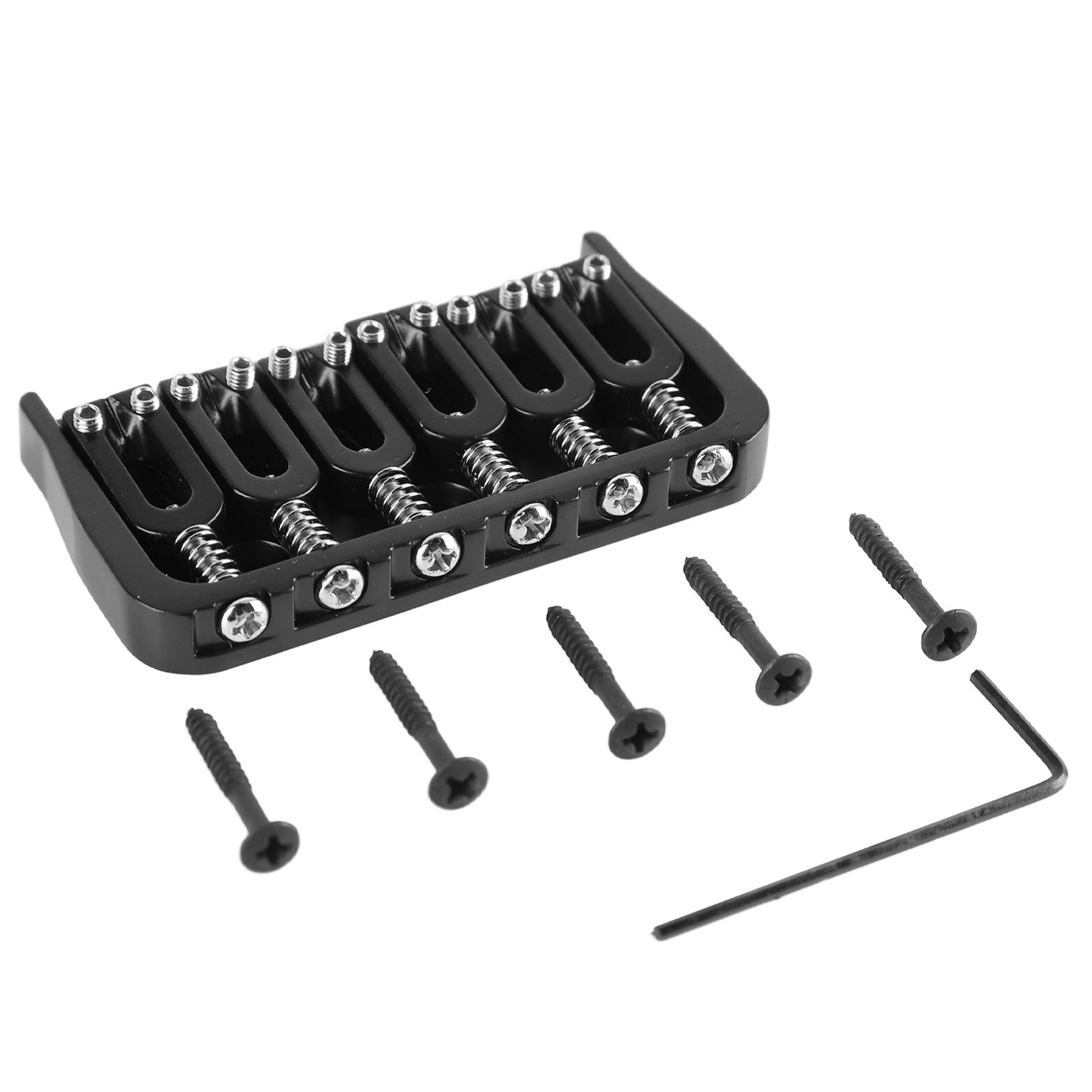 Cocosity Feste Brücke für E-Gitarre,Feste Brücke für Gitarre,Feste Brücke für E-Gitarre,Feste Brücke für Gitarre,Verstellbare Brücke für Gitarre,Teile für E-Gitarre