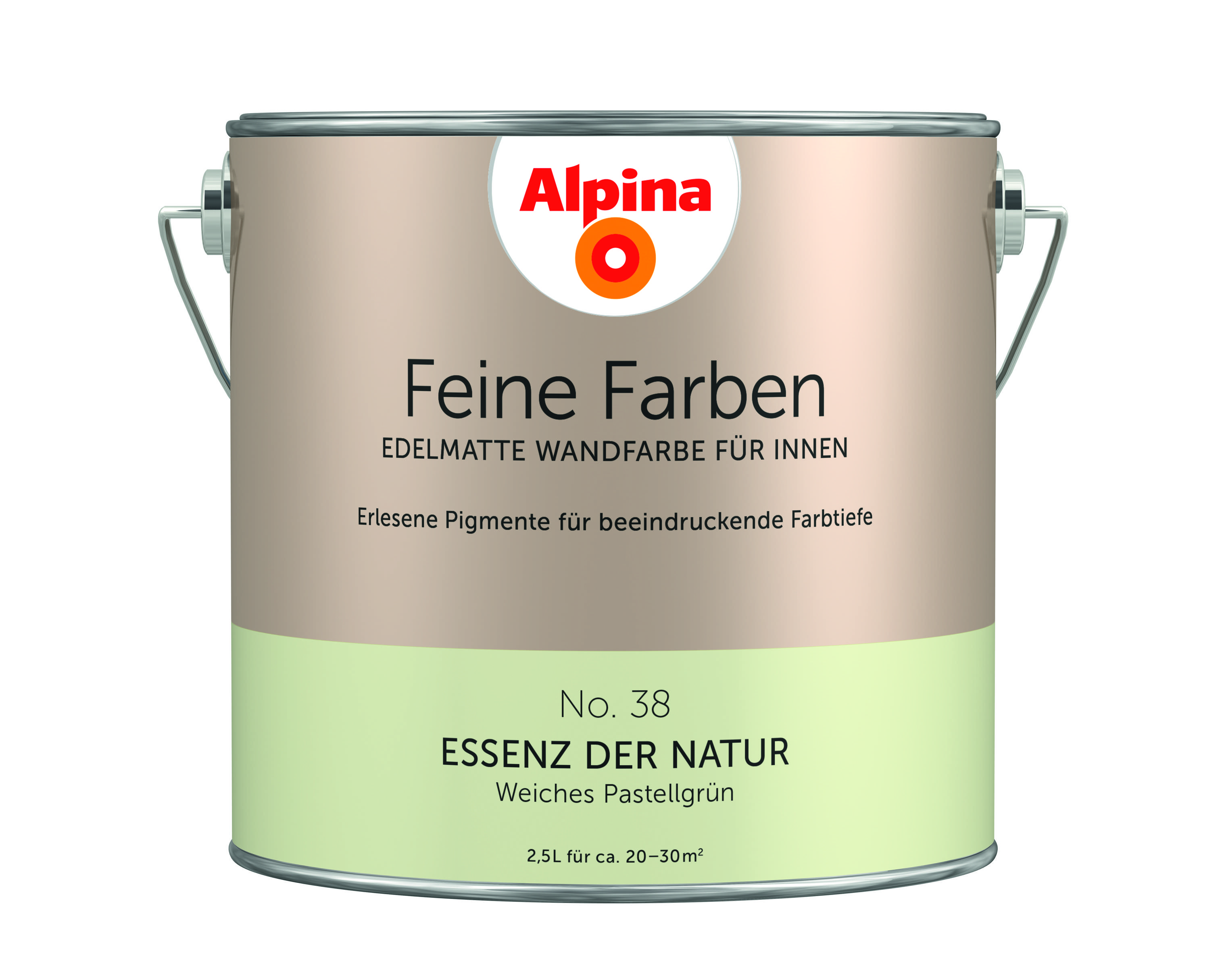Alpina Farben Alpina Feine Farben konservierungsmittelfrei Essenz der Natur 2,5 L 984079