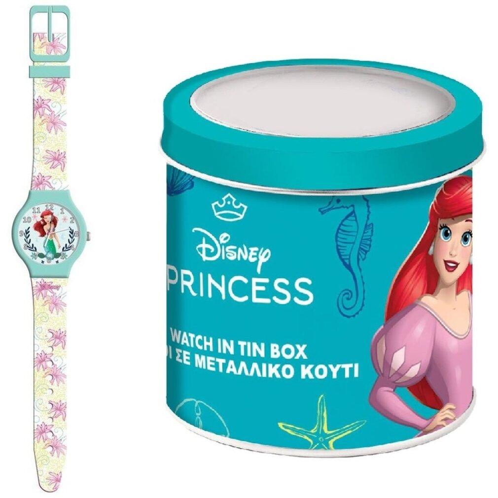 Kreslené hodinky Diseny model Malá morská víla - plechová krabička 564603