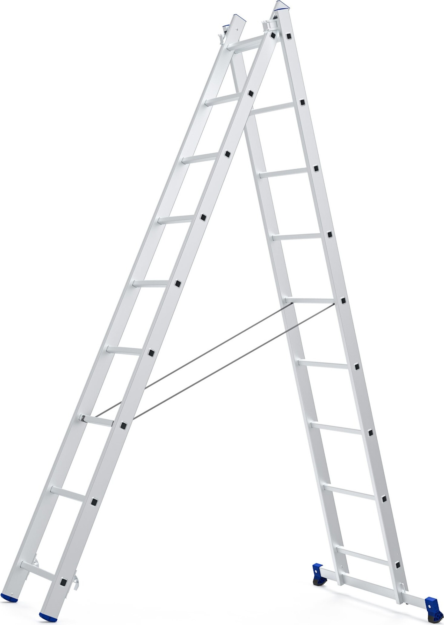 Werner Mehrzweckleiter 2x9 Sprossen 48964