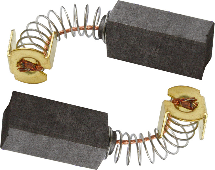 Kutlu 2x Kohlebürsten Kohlestifte Kohlen für AEG 6,5x9,5x20 mm hbs-100 (6540043) 10300100