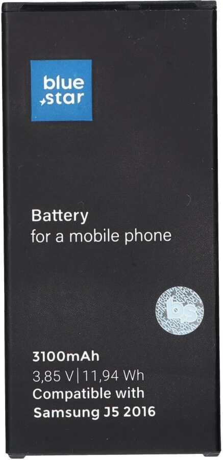 BlueStar Blue Star Mėlynas STAR PREMIUM baterija, skirta SAMSUNG J5 2016 3100 mAh