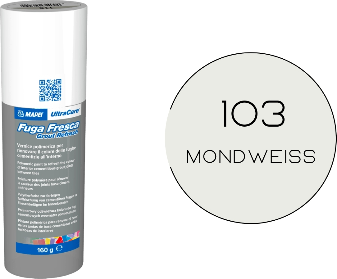 MAPEI® ULTRACARE Fuga Fresca 103 mondweiss 160 g Fugensanierfarbe zum Auffrischen der Fugenfarbe