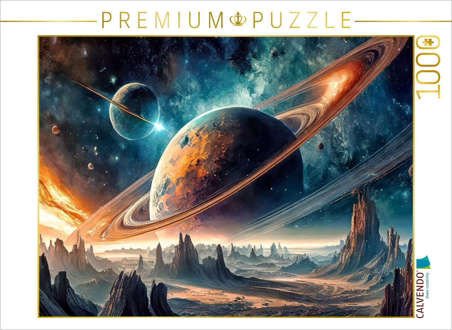 Love's Vortex Puzzle, 1000 Teile - Farbenfrohes Motiv Für Puzzle-Fans