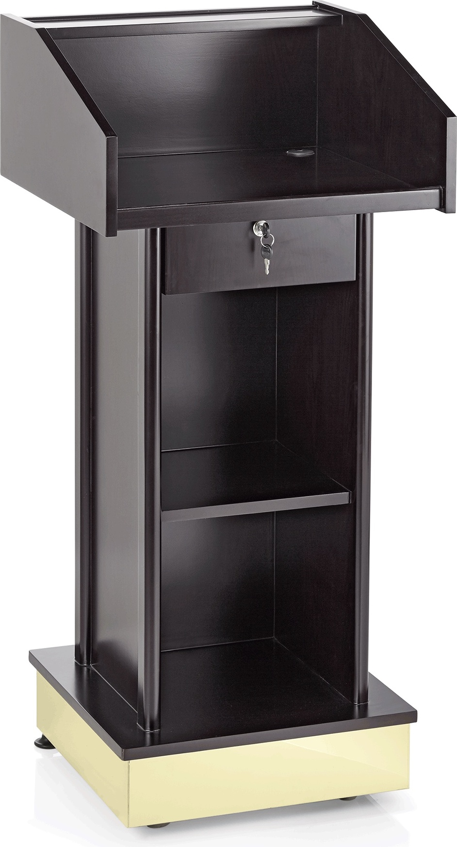 Wasa Rednerpult, 57 x 55 x 120 cm, braun, 4432120