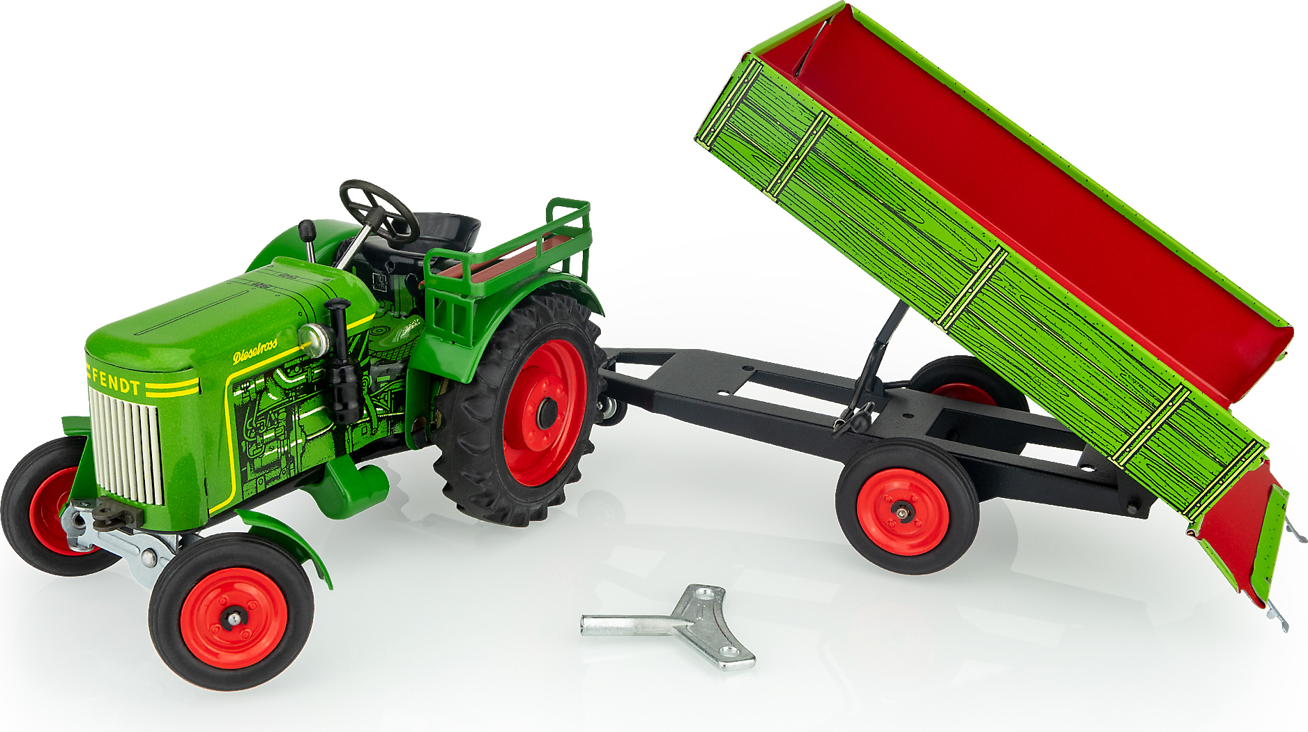 Fendt Traktor mit Fendt KOVAP Einachsschlepper 4.20403